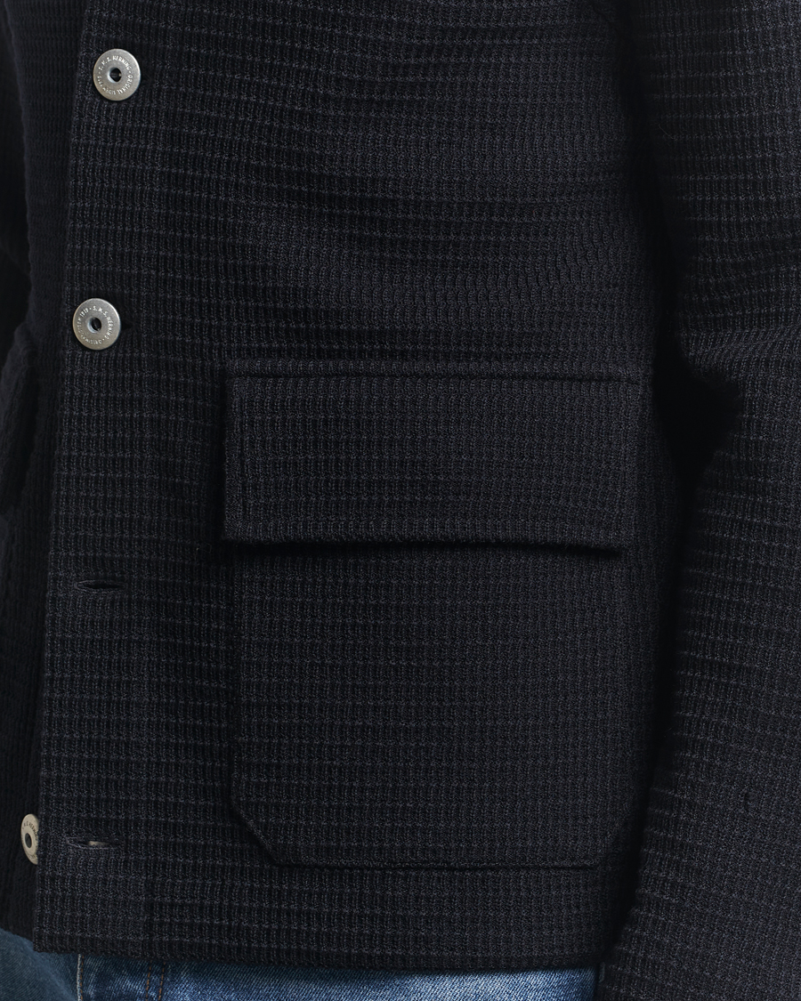 Herre | Gensere | S.N.S. Herning | Wool Chore Jacket Navy