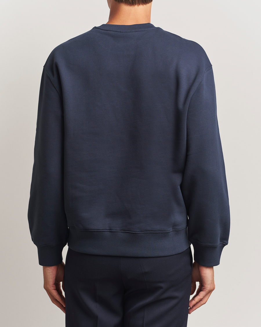 Herre | Gensere | Maison Kitsuné | Grey Fox Head Sweatshirt Classic Navy
