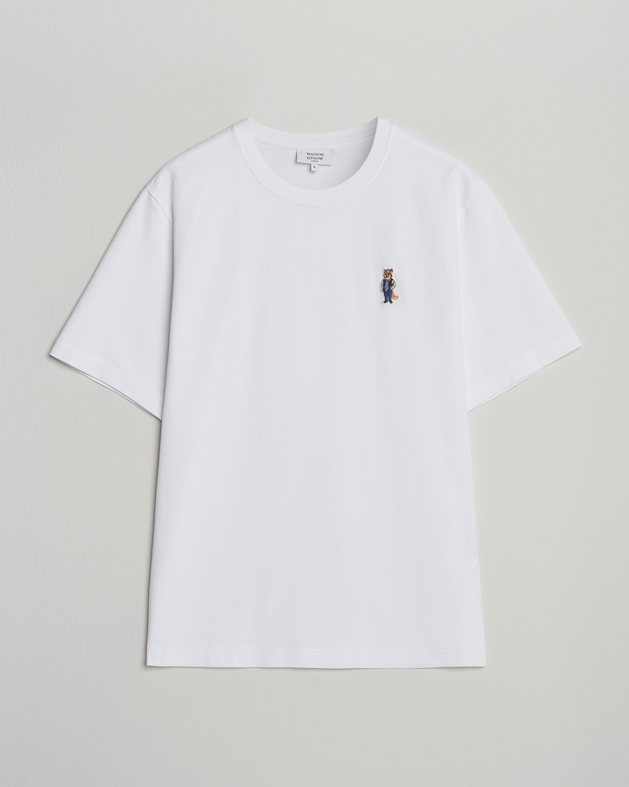Herre | T-Shirts | Maison Kitsuné | Dressed Fox T-Shirt White