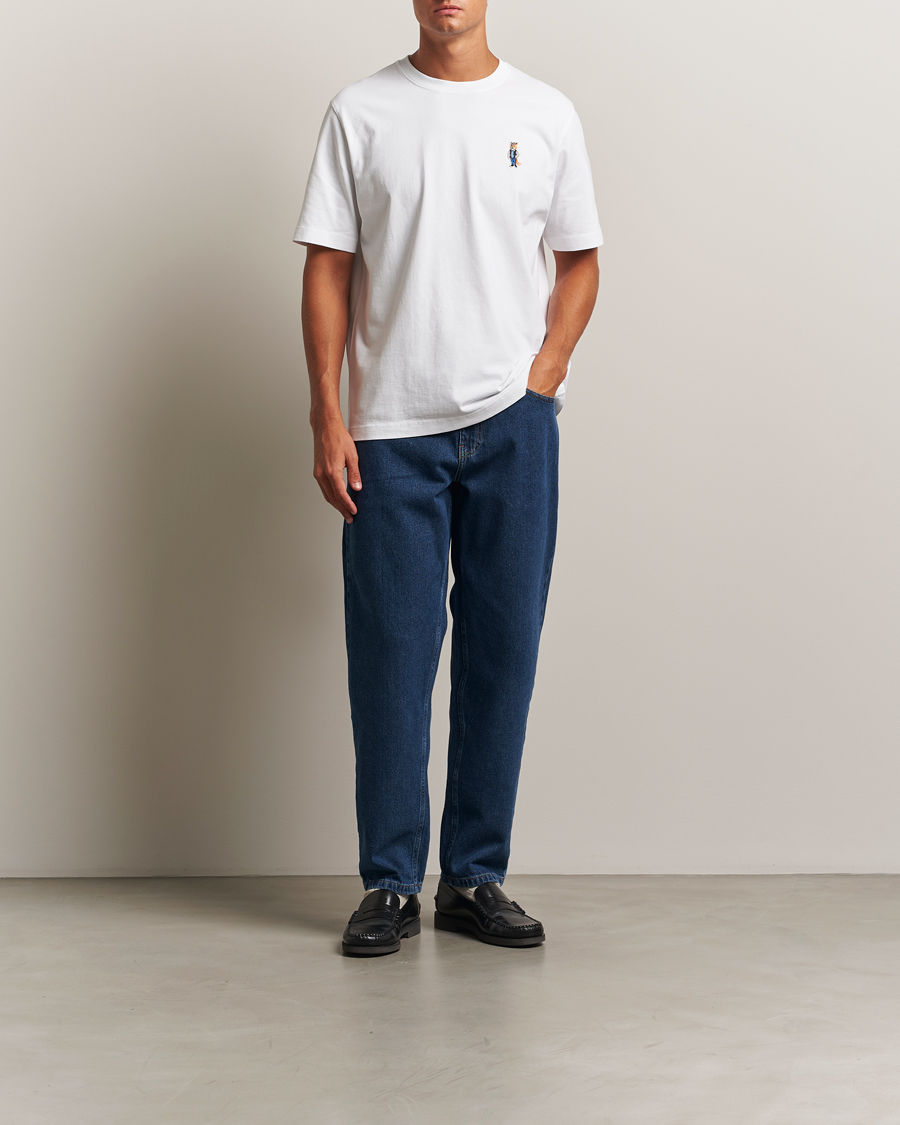 Herre | T-Shirts | Maison Kitsuné | Dressed Fox T-Shirt White