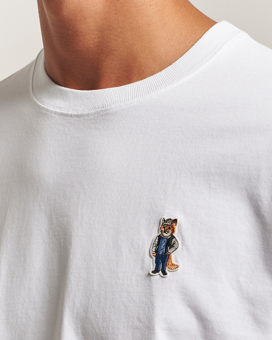Herre | T-Shirts | Maison Kitsuné | Dressed Fox T-Shirt White
