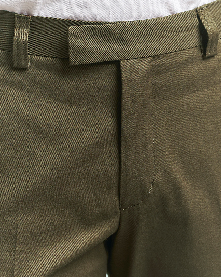 Herre | Bukser | Tiger of Sweden | Tenuta Cotton Chinos Deep Olive