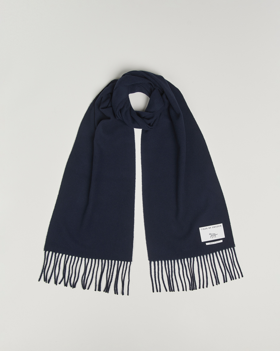 Herre | Tiger of Sweden Sylan Wool Scarf Light Ink | Tiger of Sweden | Sylan Wool Scarf Light Ink