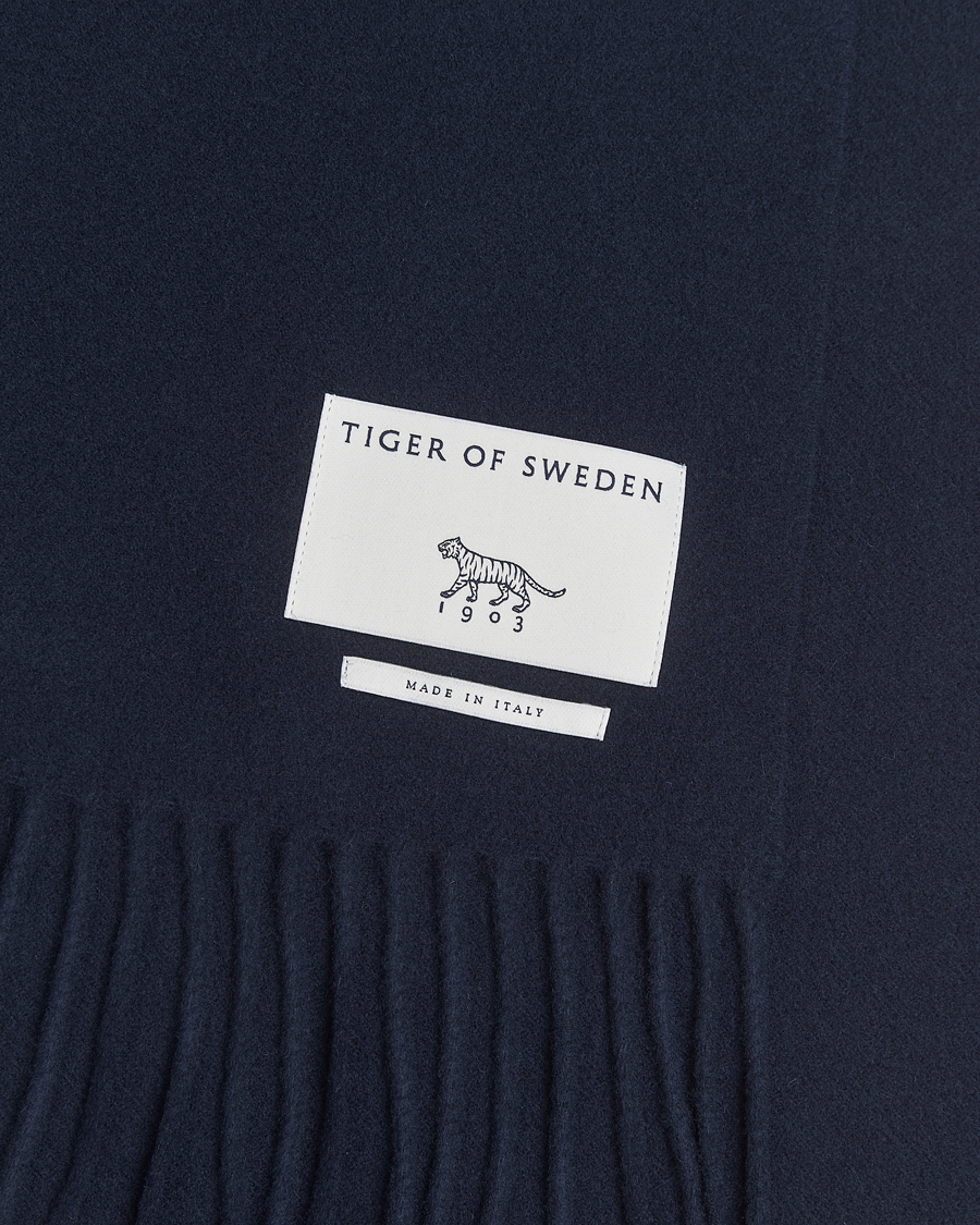 Herre | Tiger of Sweden Sylan Wool Scarf Light Ink | Tiger of Sweden | Sylan Wool Scarf Light Ink