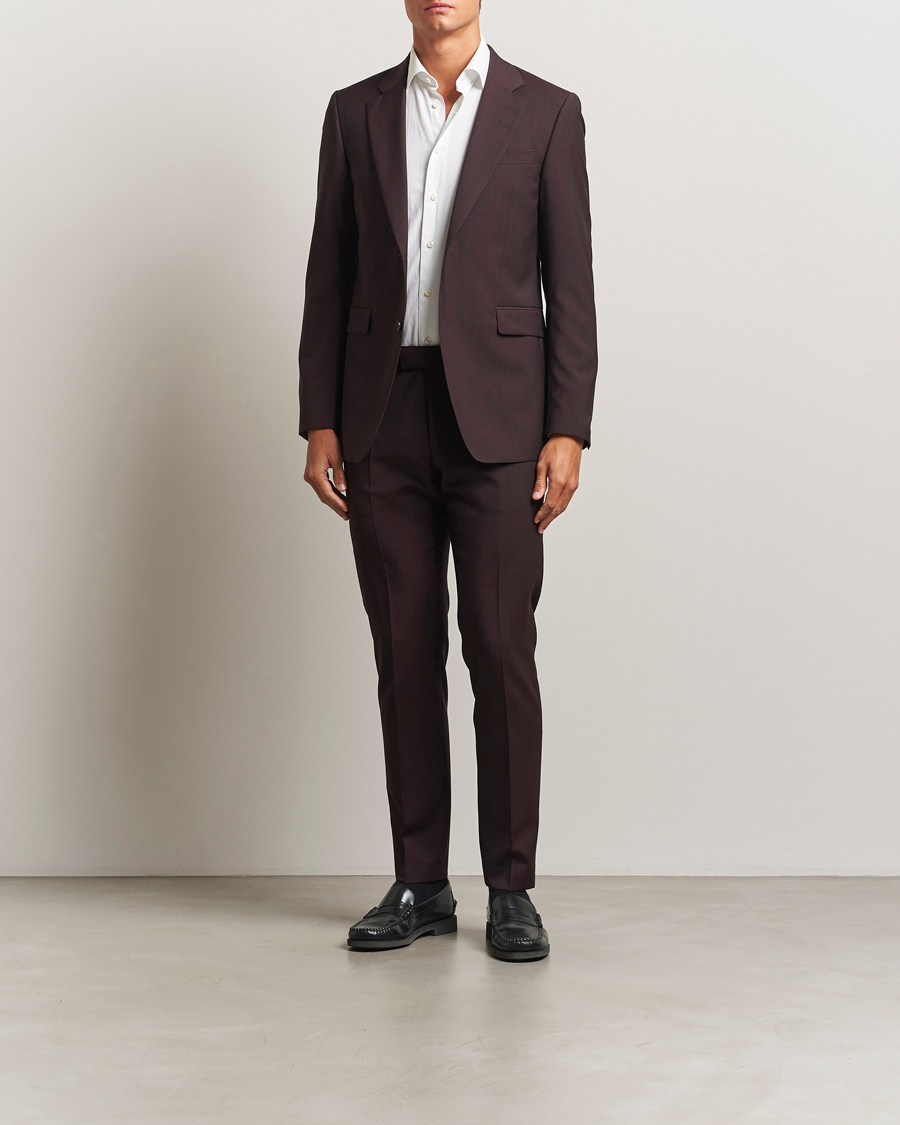 Herre | Dressjakker | Tiger of Sweden | Justin Wool Suit Blazer Triumph Steel