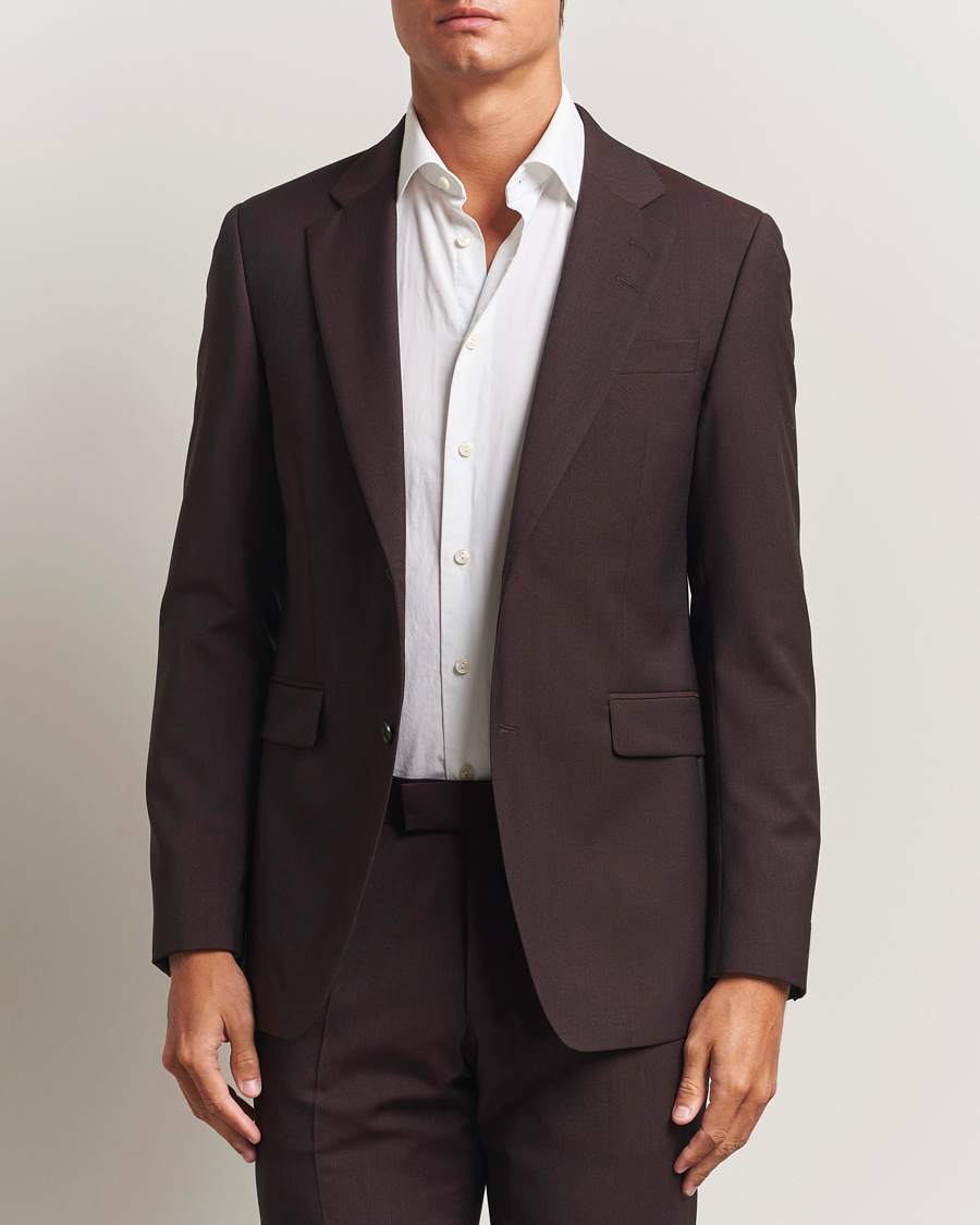 Herre | Dressjakker | Tiger of Sweden | Justin Wool Suit Blazer Triumph Steel