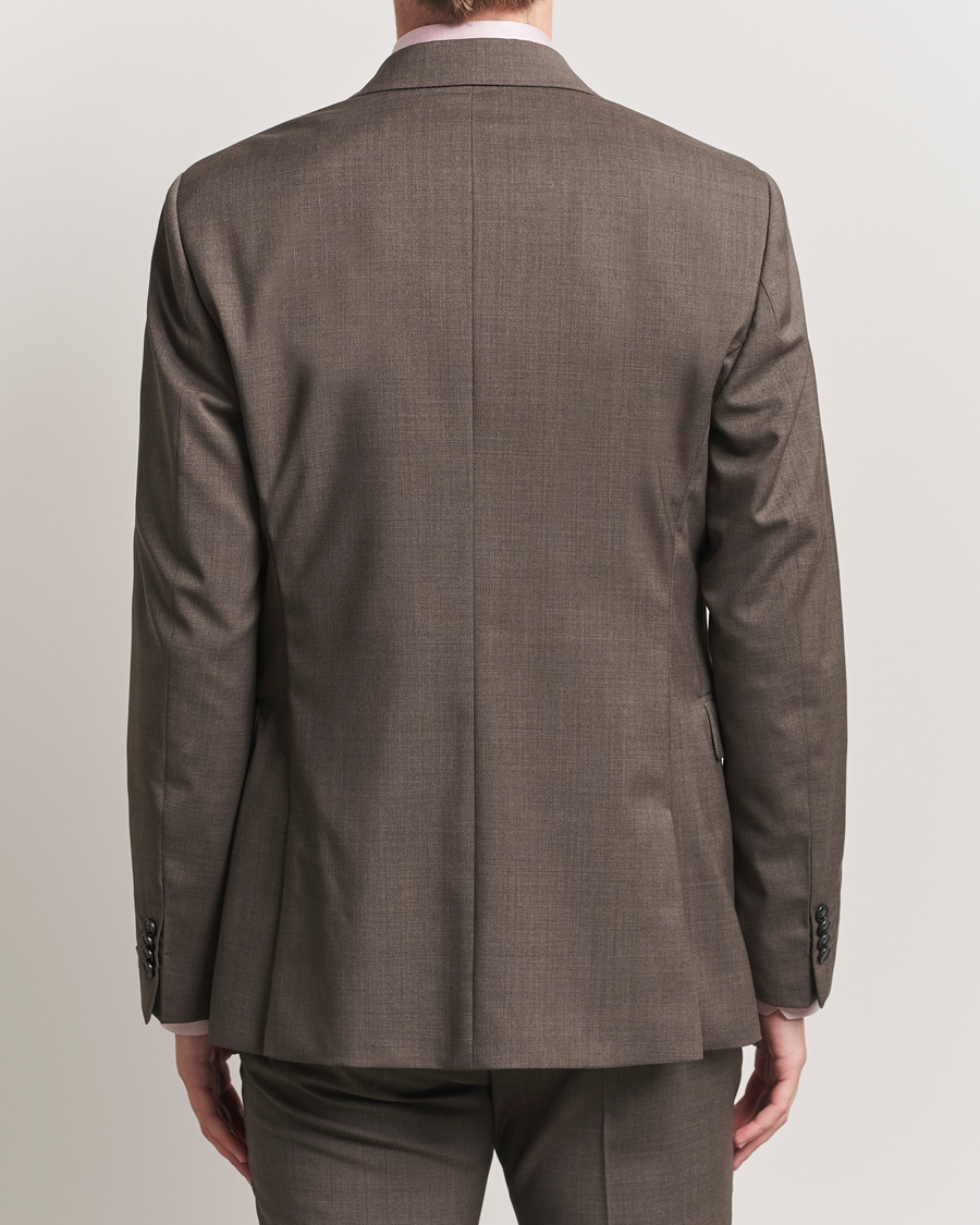Herre | Dressjakker | Tiger of Sweden | Justin Wool Suit Blazer Mud