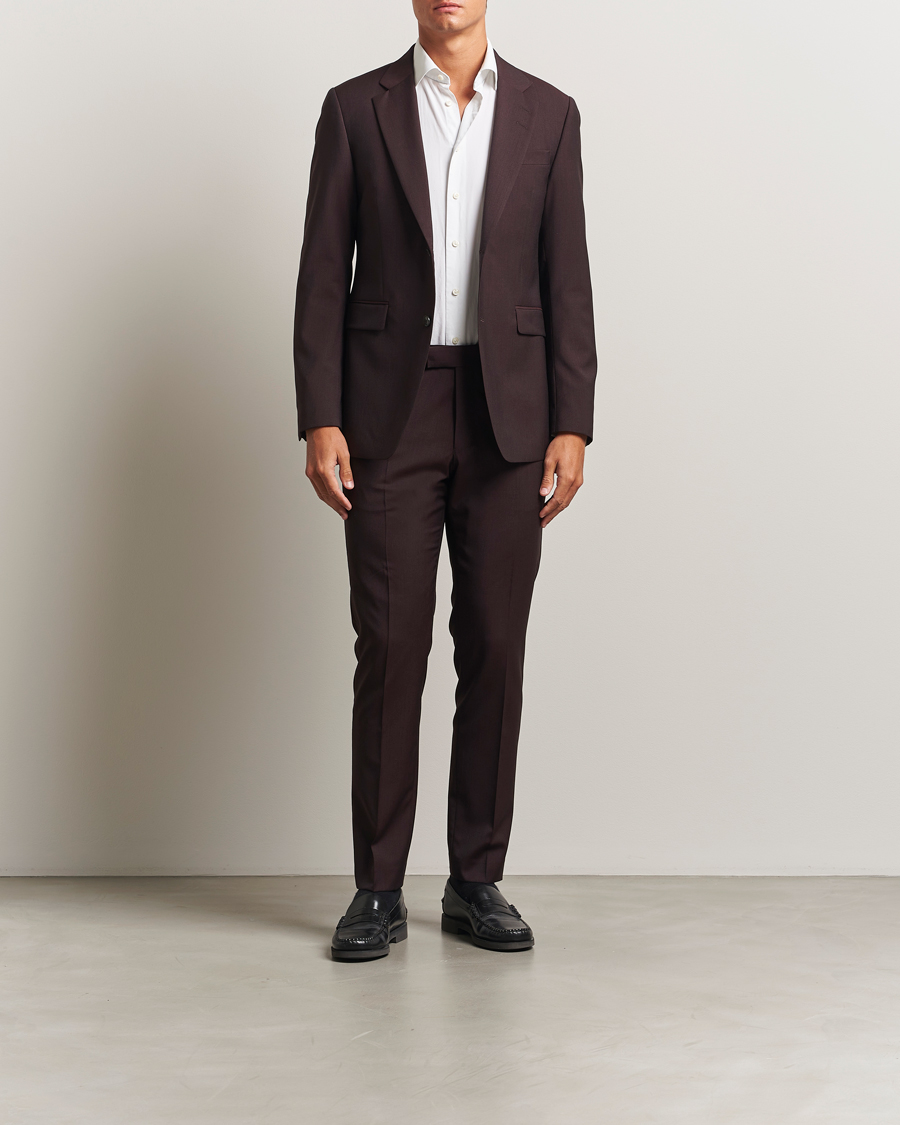 Herre | Bukser | Tiger of Sweden | Tenuta Wool Suit Trousers Triumph Steel