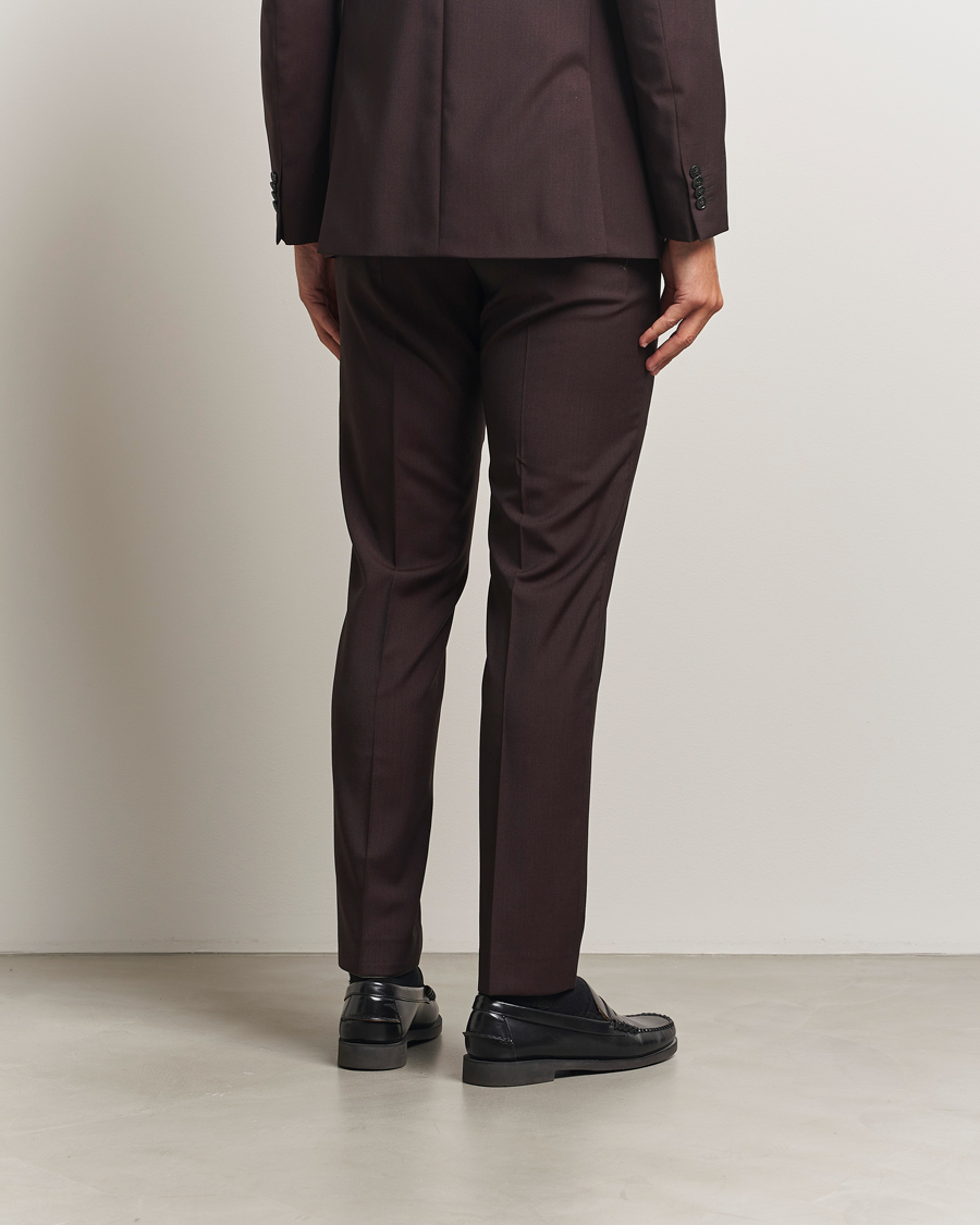 Herre | Bukser | Tiger of Sweden | Tenuta Wool Suit Trousers Triumph Steel