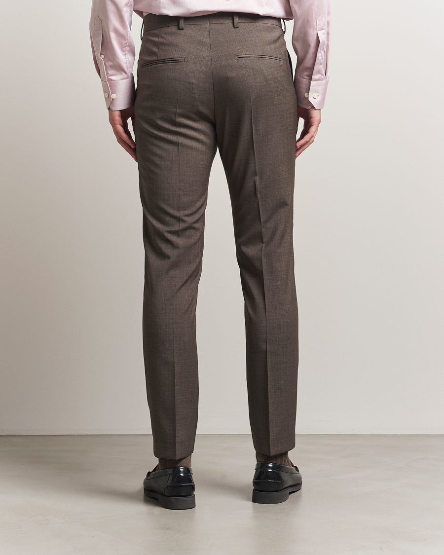 Herre | Bukser | Tiger of Sweden | Tenuta Wool Suit Trousers Mud