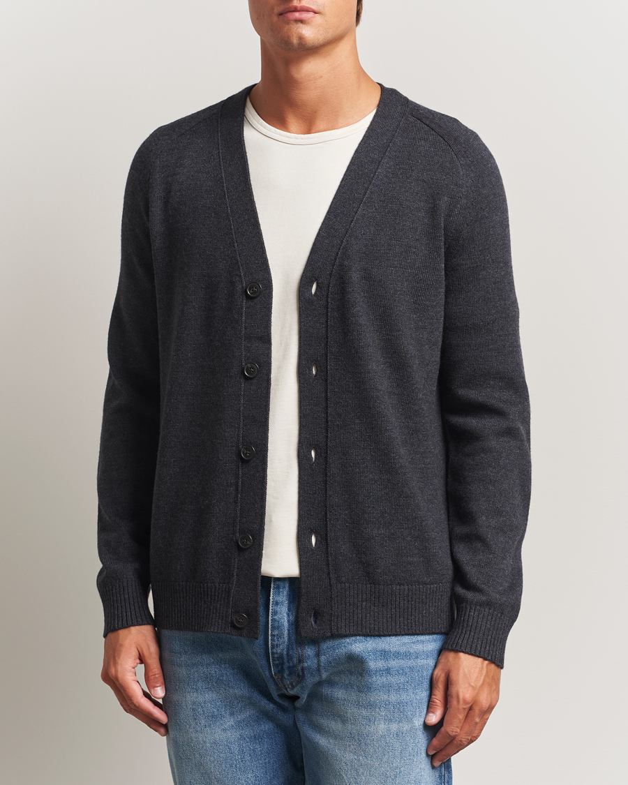 Herre | Gensere | Tiger of Sweden | Eddie Merino Cardigan Grey Street