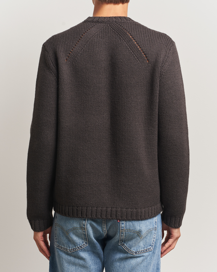 Herre | Gensere | Tiger of Sweden | Gregory Swedish Wool Knitted Sweater Triumph Steel