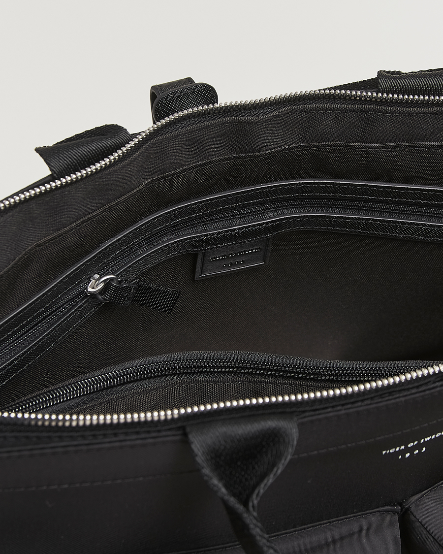 Herre | Vesker | Tiger of Sweden | Sonor Nylon Briefcase Black