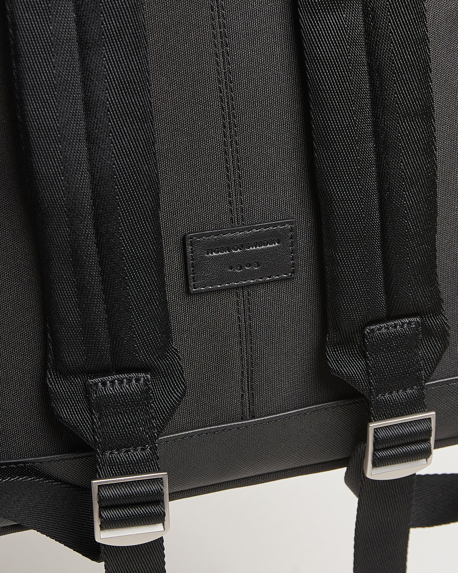 Herre | Vesker | Tiger of Sweden | Dorsu Nylon Backpack Black