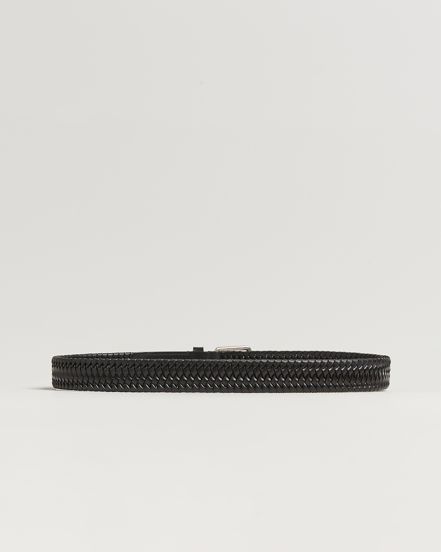 Herre | Belter | Tiger of Sweden | Braidant Braided Belt Black