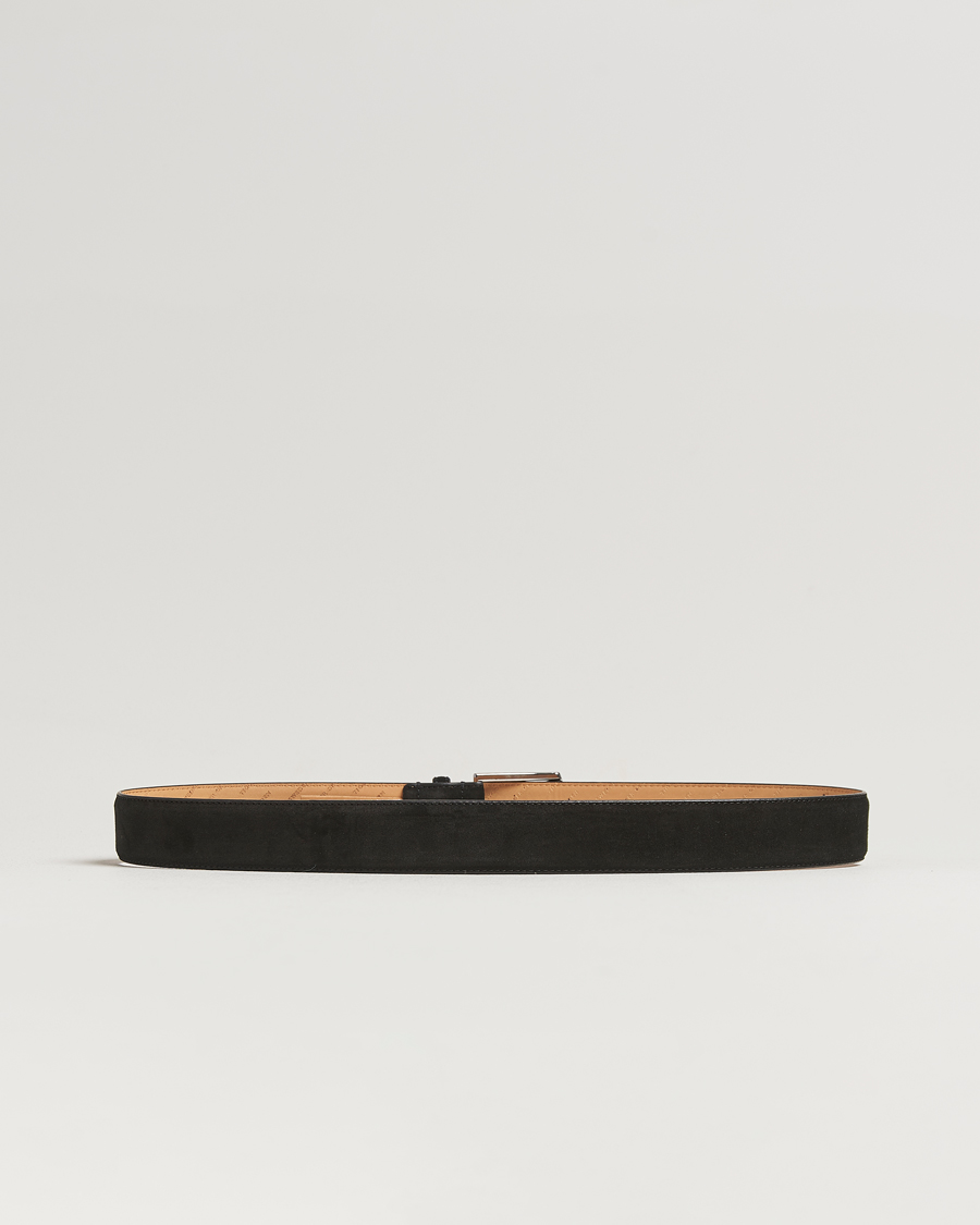 Herre | Belter | Tiger of Sweden | Bergstroms Suede Belt Black