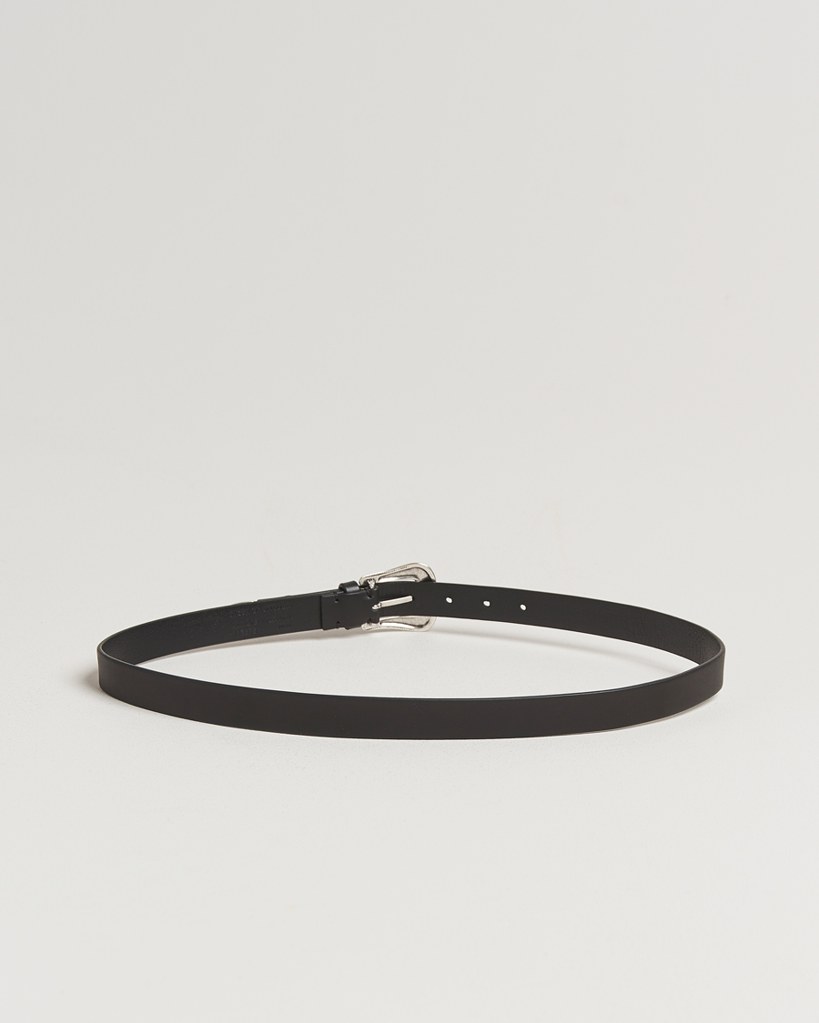 Herre | Belter | Tiger of Sweden | Ecus Western Leather Belt Black