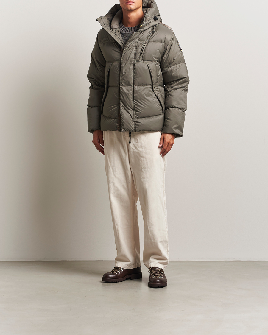 Herre | Jakker | Parajumpers | Cloud Ripstop Polar Puffer Olive Grey