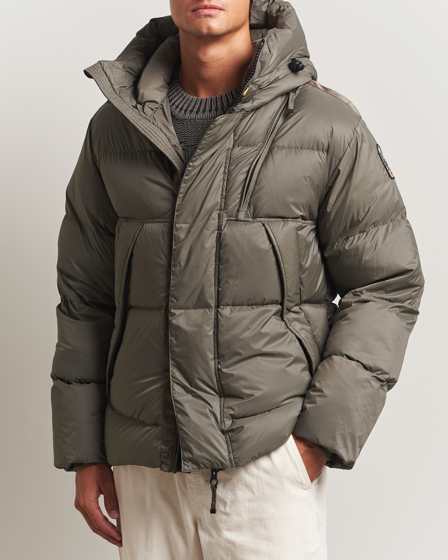 Herre | Jakker | Parajumpers | Cloud Ripstop Polar Puffer Olive Grey