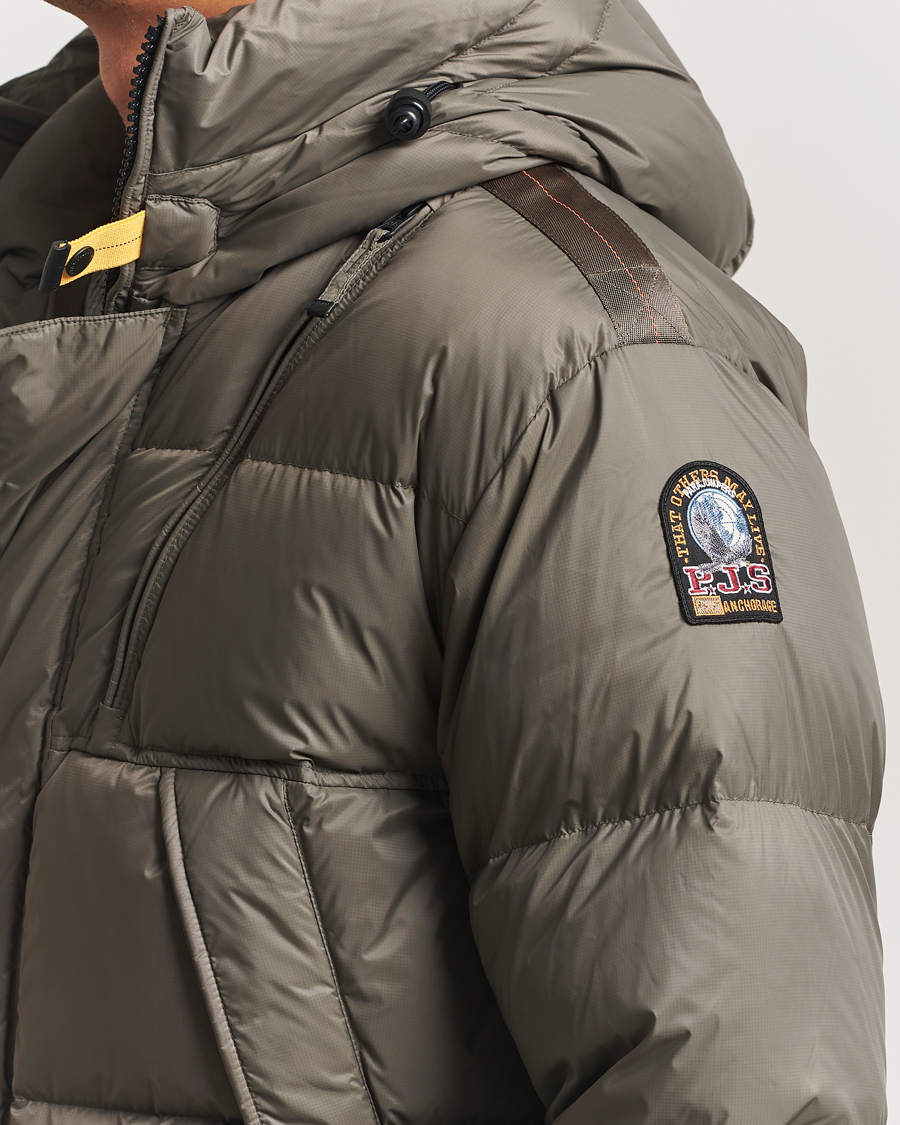 Herre | Jakker | Parajumpers | Cloud Ripstop Polar Puffer Olive Grey