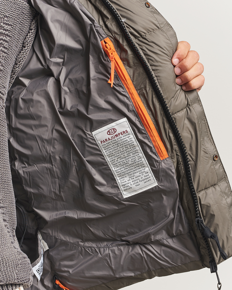 Herre | Jakker | Parajumpers | Cloud Ripstop Polar Puffer Olive Grey