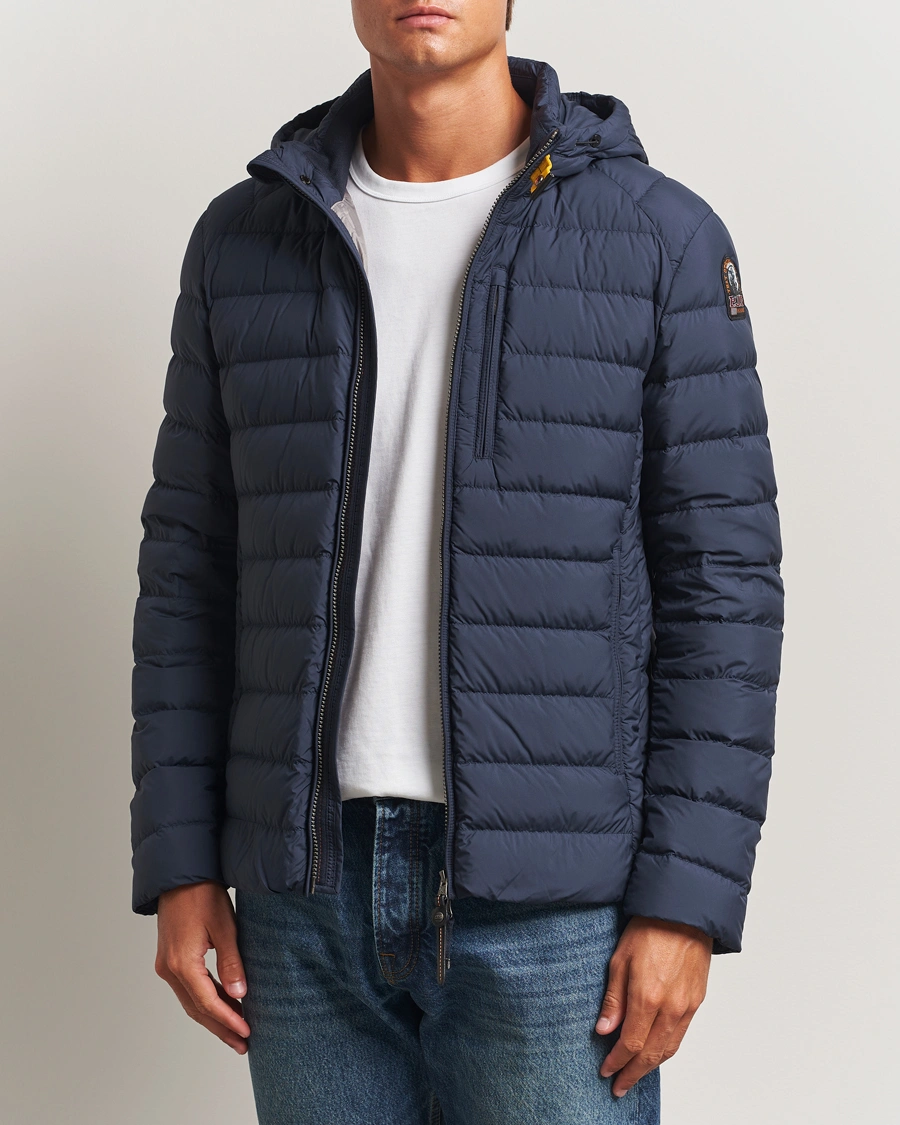 Herre | Jakker | Parajumpers | Last Minute Lighweight Hooded Jacket Blue Navy