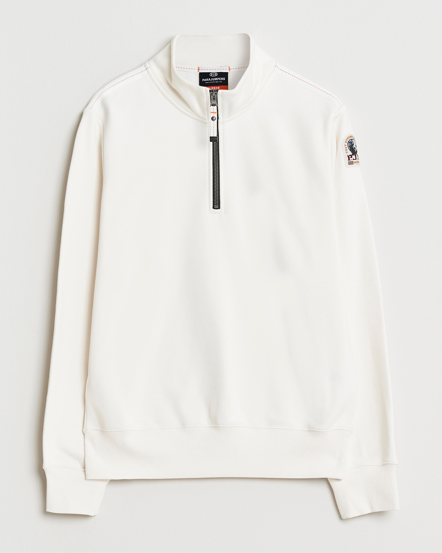 Herre | Gensere | Parajumpers | Broad Peak Super Easy Half Zip Sweatshirt Purity