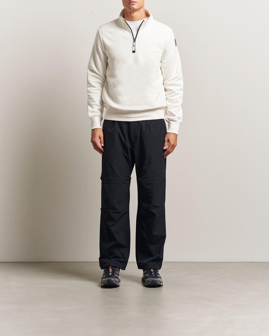 Herre | Gensere | Parajumpers | Broad Peak Super Easy Half Zip Sweatshirt Purity