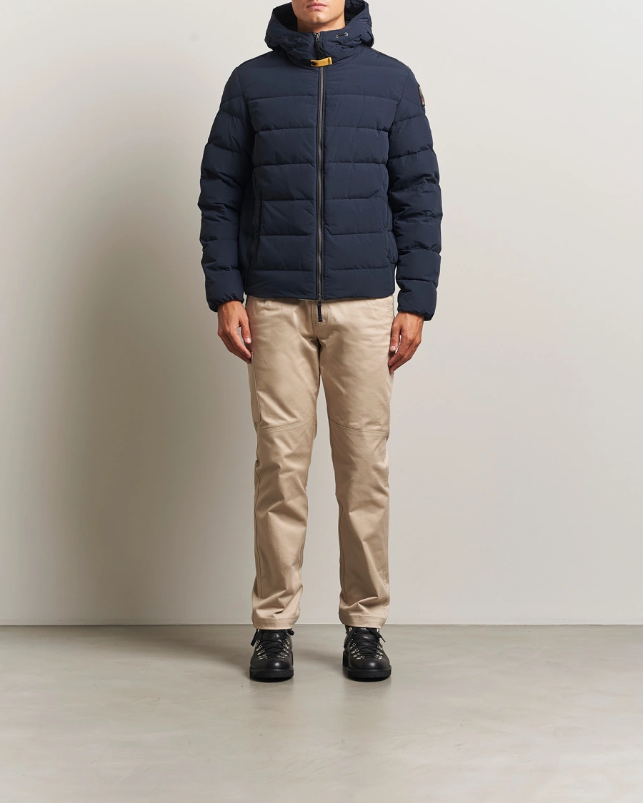 Herre | Jakker | Parajumpers | Cassian Matte Down Jacket Blue Navy