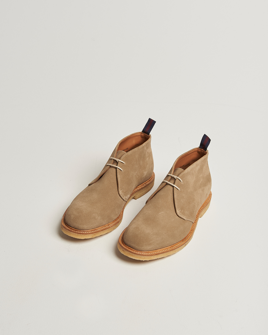 Herre | Støvler | Sanders | Bertie Crepe Sole Suede Chukka Dirty Buck