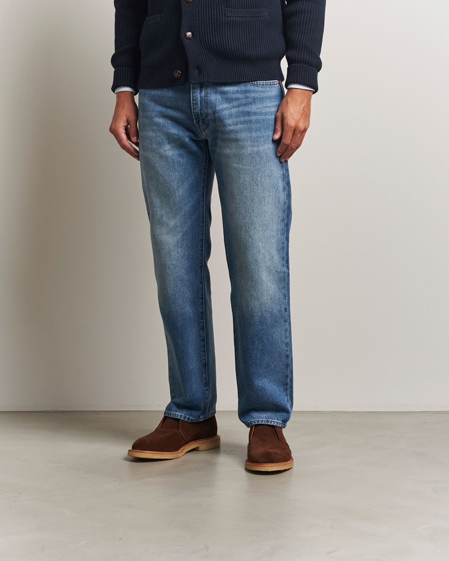 Herre | Støvler | Sanders | Bertie Crepe Sole Suede Chukka Polo Snuff