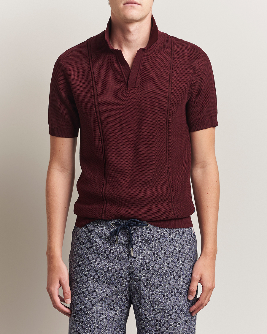 Herre | Pikéer | Orlebar Brown | Horton Pique Texture Polo Damson