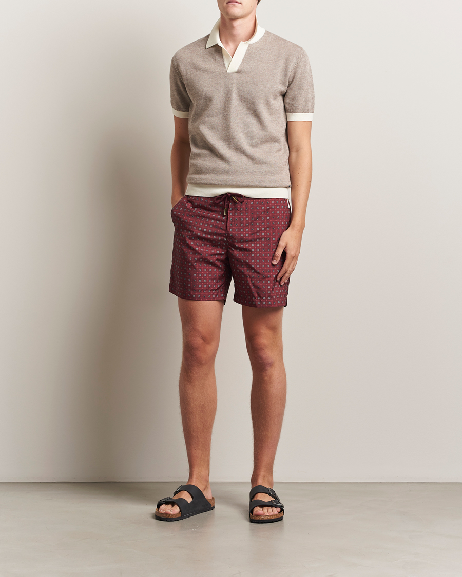 Herre | Badeshorts | Orlebar Brown | Bulldog Drawcord Solstice Swimcord Damson