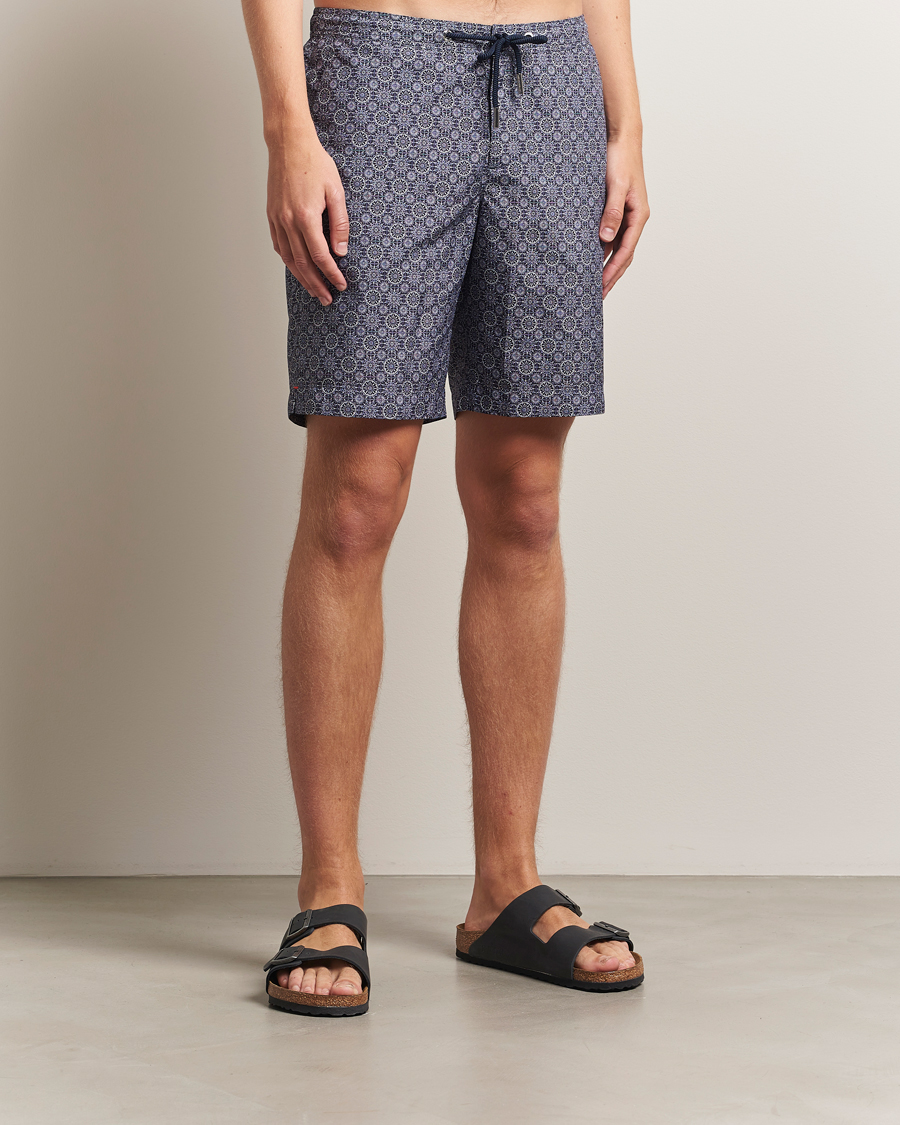Herre | Badeshorts | Orlebar Brown | Dane II Alchemy Drawcord Swimshorts Night Iris