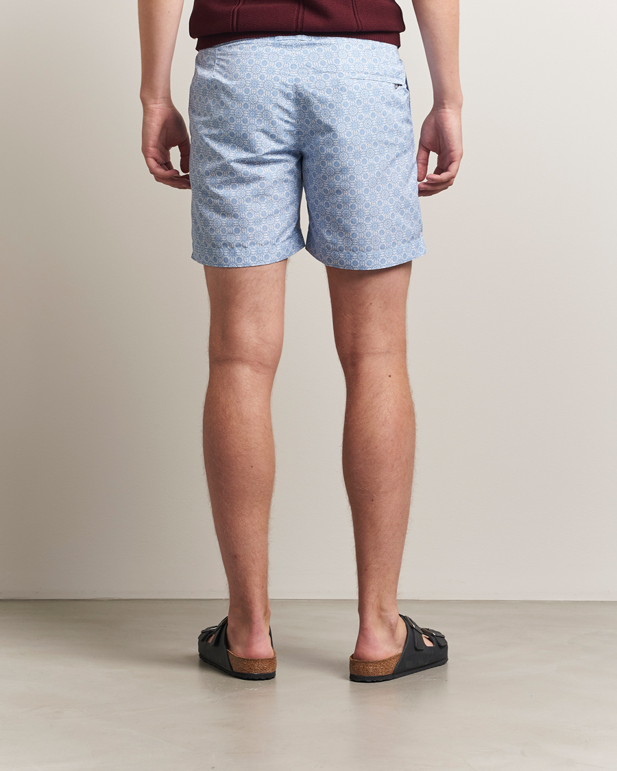 Herre | Badeshorts | Orlebar Brown | Bulldog Alchemy Swimshorts Wave Blue