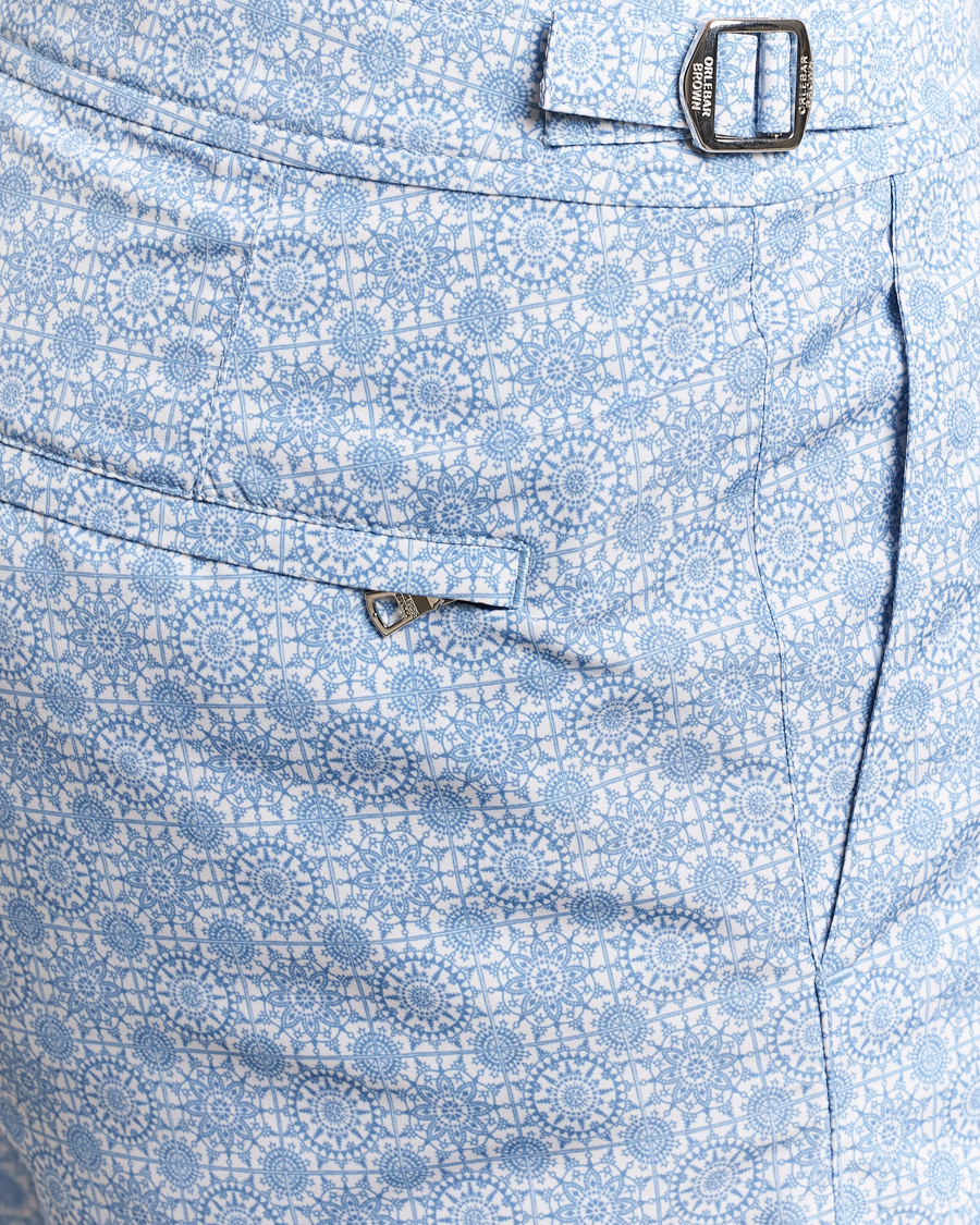 Herre | Badeshorts | Orlebar Brown | Bulldog Alchemy Swimshorts Wave Blue