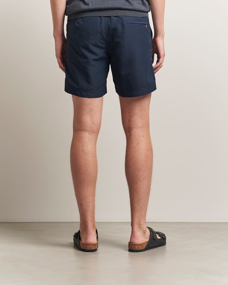 Herre | Badeshorts | Orlebar Brown | Bulldog Drawcord Stripe Swimshorts Night Iris