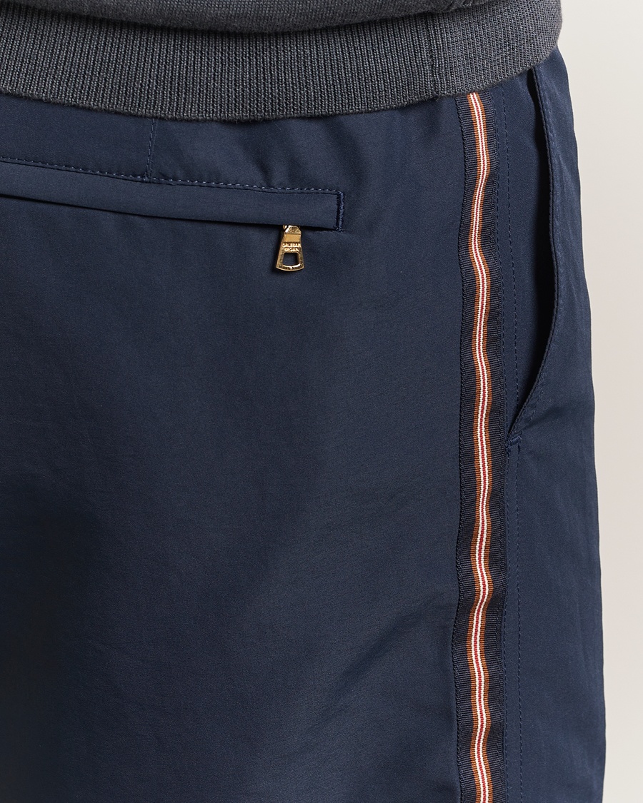 Herre | Badeshorts | Orlebar Brown | Bulldog Drawcord Stripe Swimshorts Night Iris