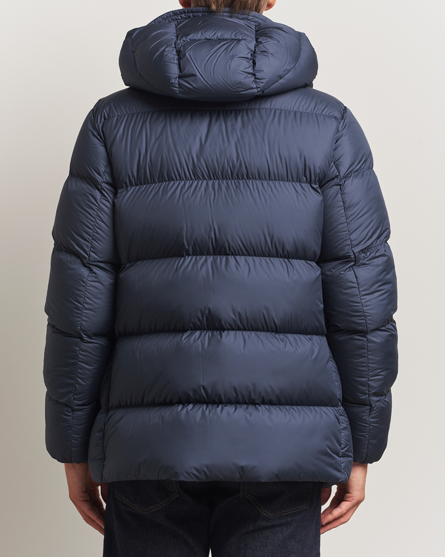 Herre | Jakker | Woolrich | Cloud Davis Parka Melton Blue