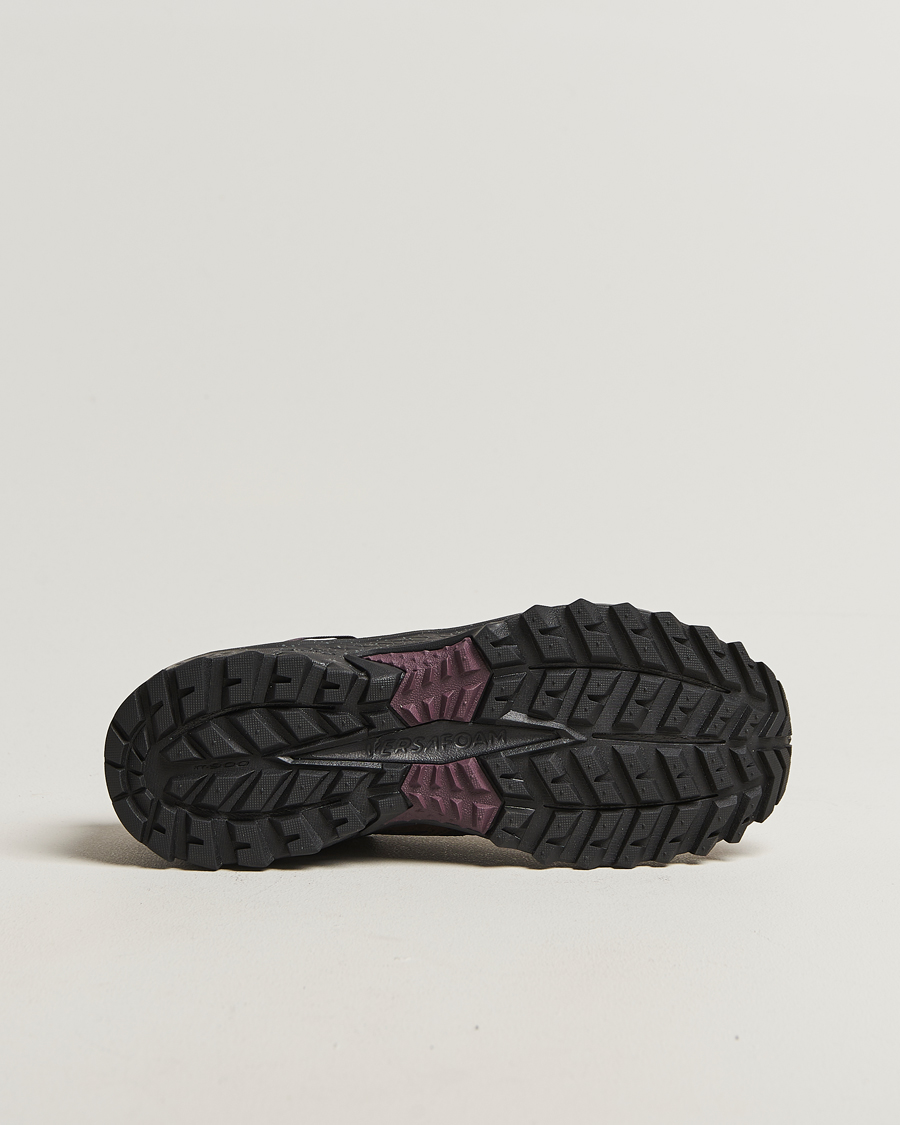 Herre | Trail Sneakers | Saucony | Grid Peak Trail Sneaker Black/Wine