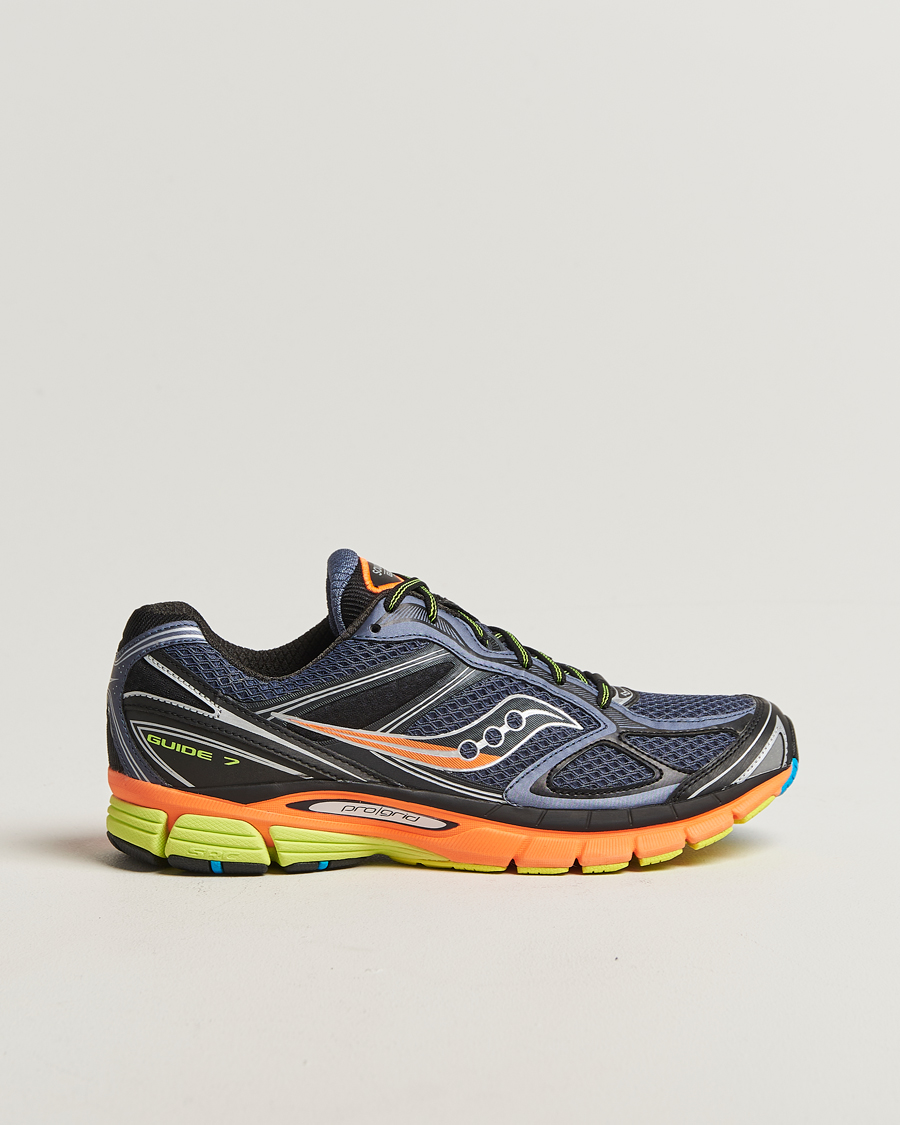 Herre | Sneakers | Saucony | Guide 7 Running Sneaker Grey/Multi