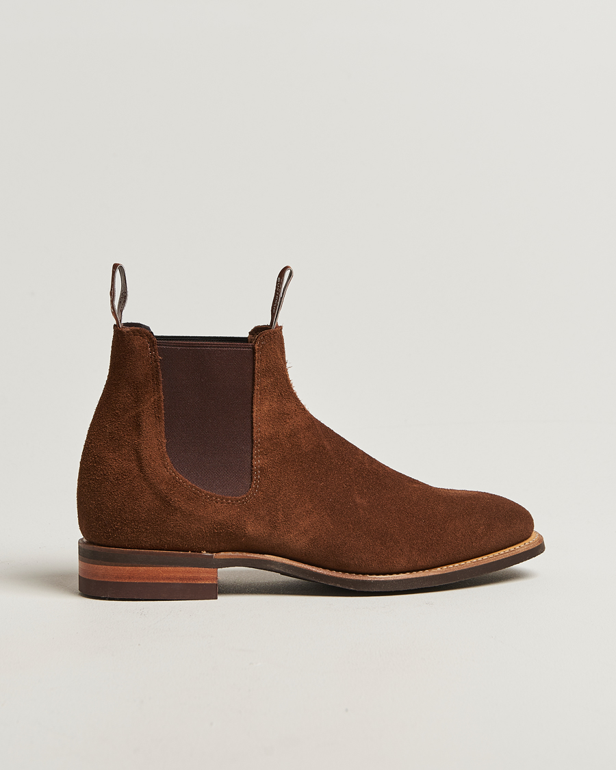 Herre | Støvler | R.M.Williams | Comfort Craftsman G Boot Dark Cedar Suede