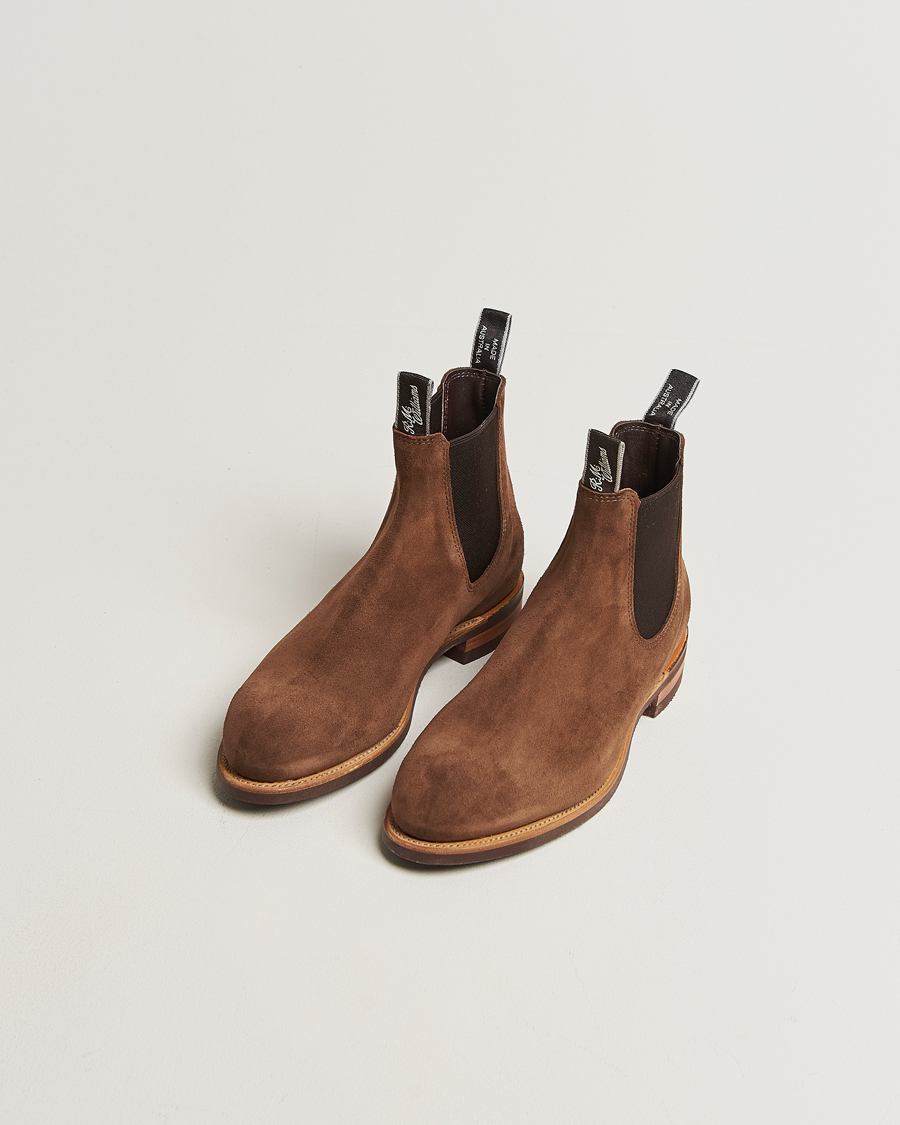 Herre | Støvler | R.M.Williams | Comfort Turnout G Boot Brown Suede