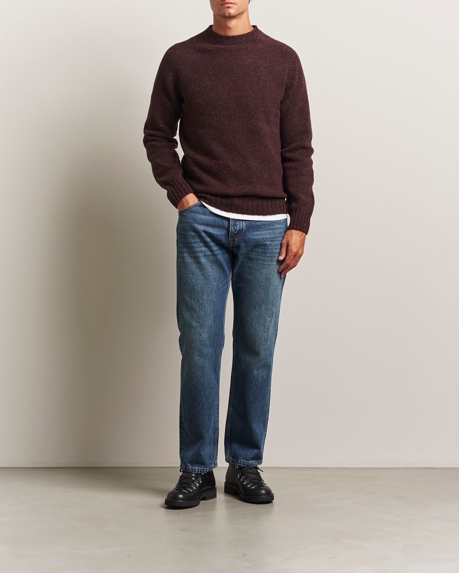 Herre | Gensere | Harley Of Scotland | Donegal Wool Crewneck Lewis