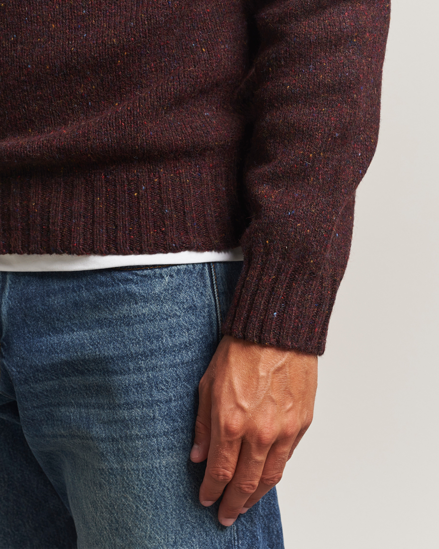 Herre | Gensere | Harley Of Scotland | Donegal Wool Crewneck Lewis