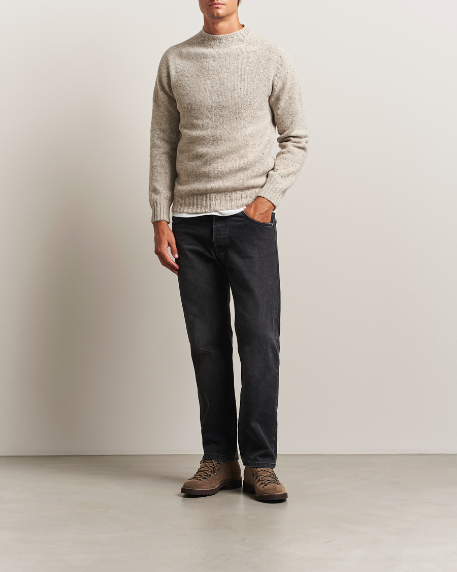 Herre | Gensere | Harley Of Scotland | Donegal Wool Crewneck Mull