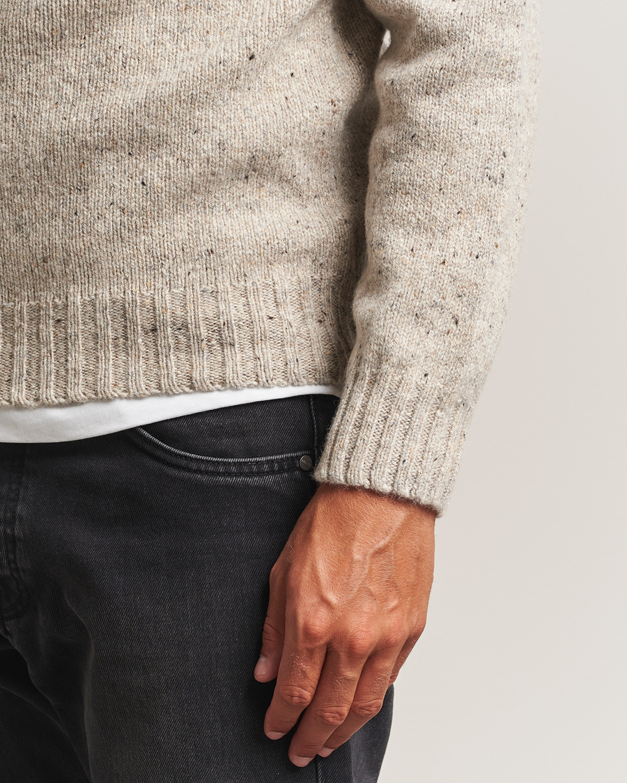 Herre | Gensere | Harley Of Scotland | Donegal Wool Crewneck Mull