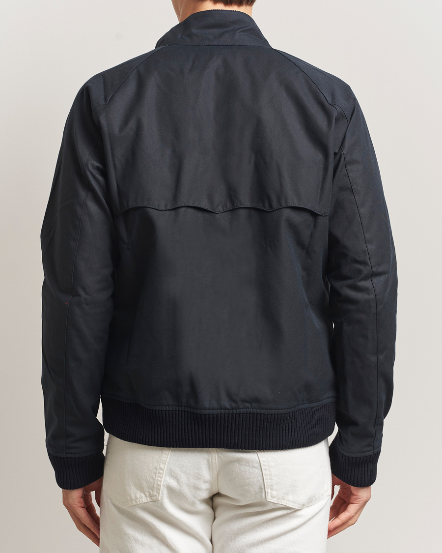 Herre | Jakker | Baracuta | Barbour x Porton Waxed Jacket Navy