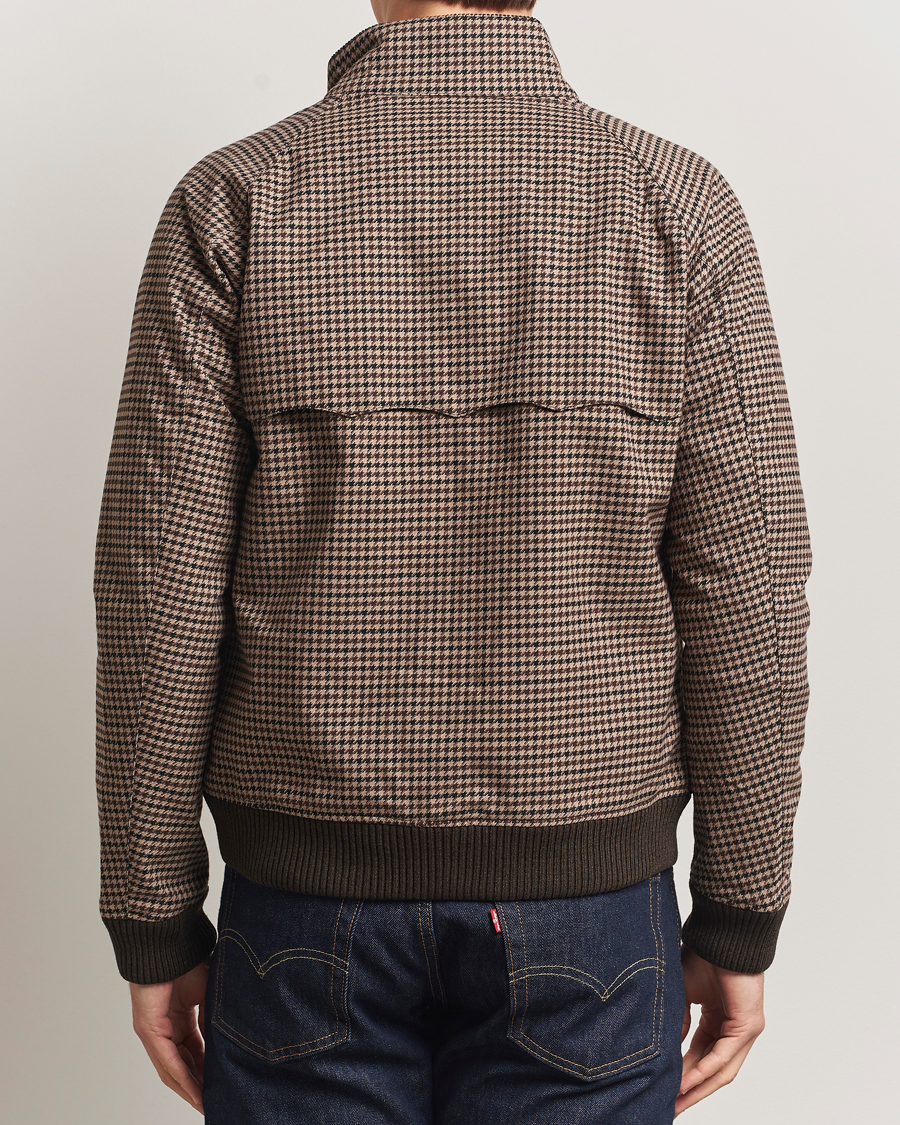 Herre | Jakker | Baracuta | Barbour x Porton Houndstooth Jacket Brown