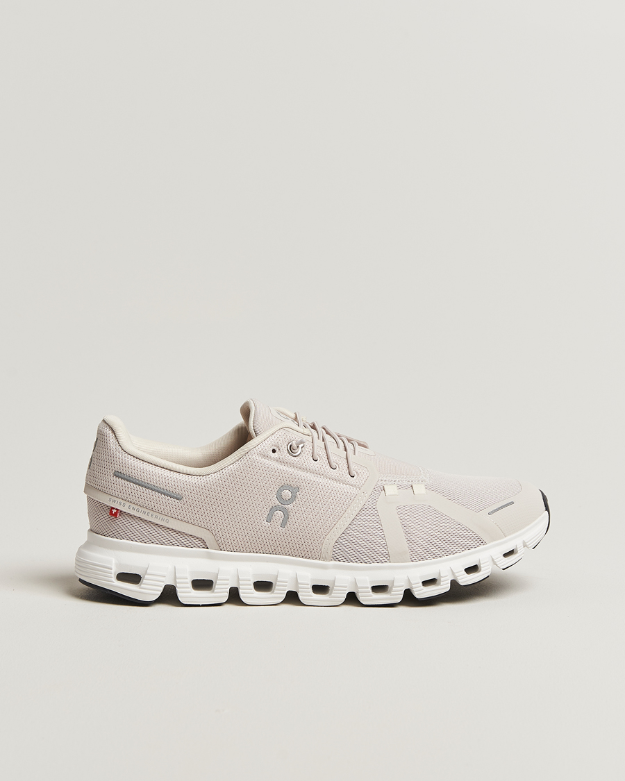Herre | Sneakers | On | Cloud 6 Pearl/White